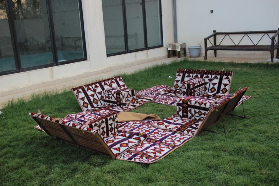 An integrated travel session, Hijazi pattern, open fire