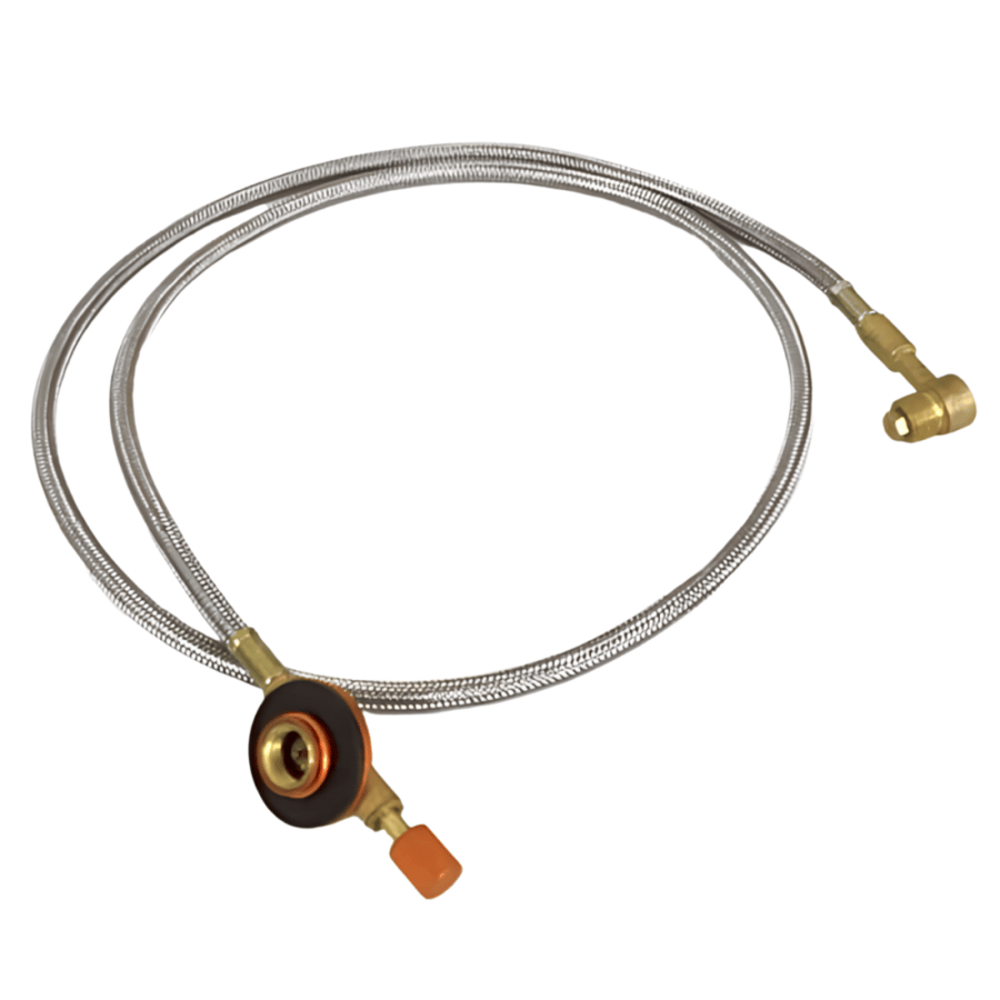 Gas stove 450 ml with key, length 100 cm