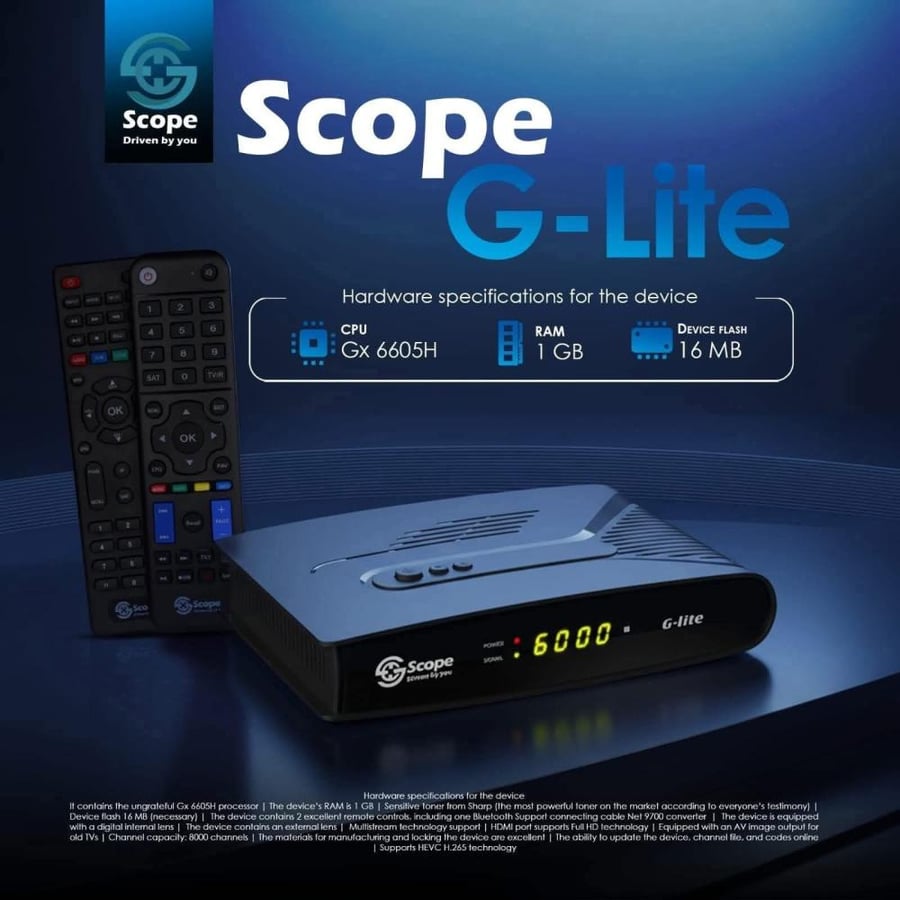Scope G-Lite Full HD Receiver