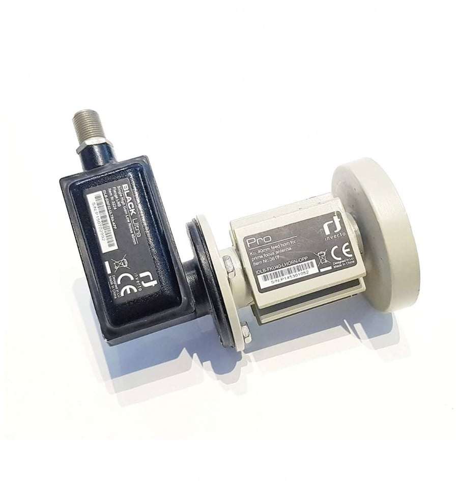 لاقط انفيرتو فلانج مخرج واحد Inverto Black Ultra Single Flange KIT
