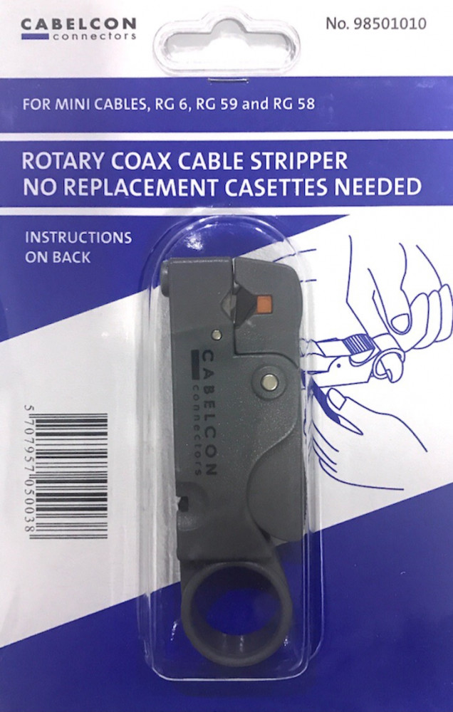 قطاعة ومجردة اسلاك CABELCON ROTARY STRIPPER RG6/59