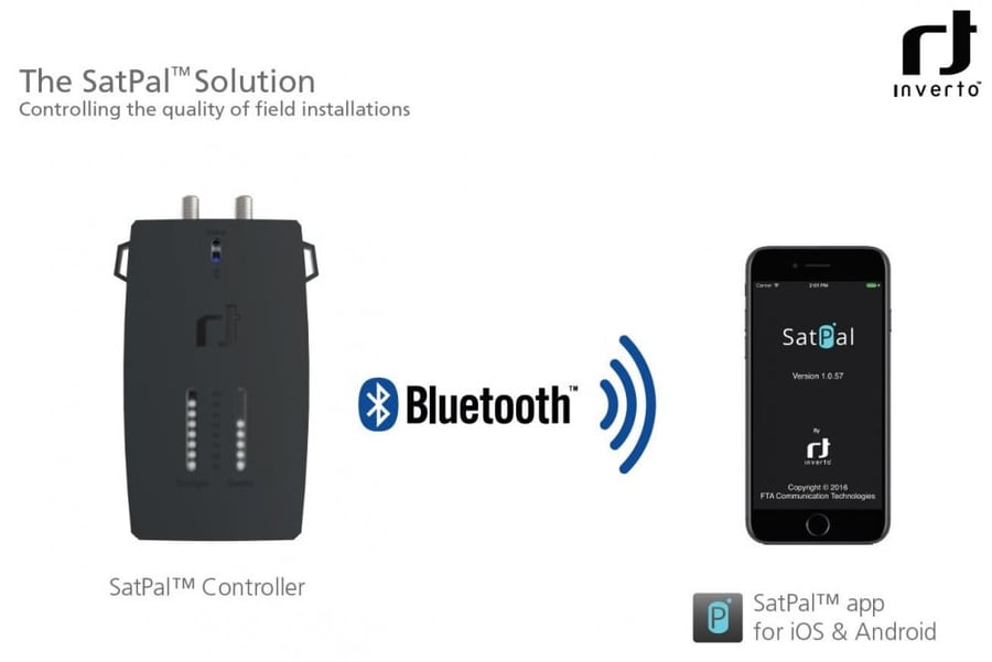 جهاز الإشارة الإحترافي فايندر سات بال انفيرتو SatPal Controller inverto