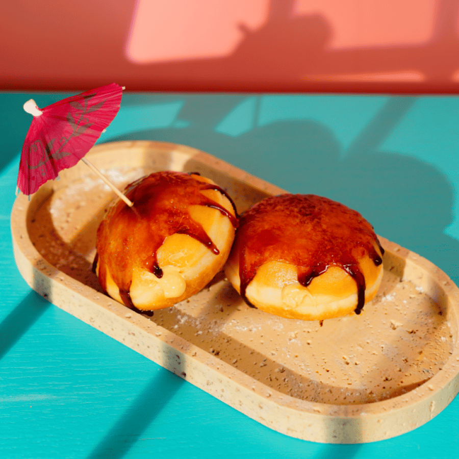 Creme Brulee Donut-دونات بكريمة البروليه