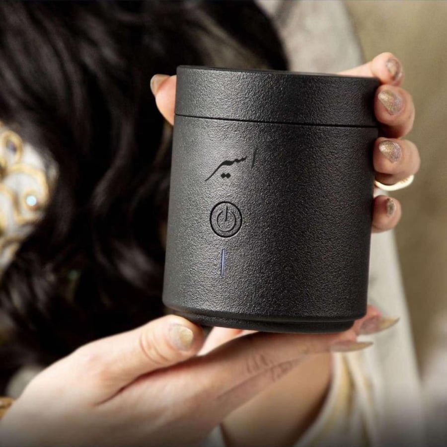 Incense burner and coal lighter from Aseer