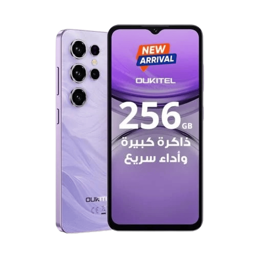اوكيتل جوال C2 ثنائي الشريحة بذاكرة 4+12 جيجابايت وذاكرة داخلية 64 جيجابايت يدعم 4G LTE