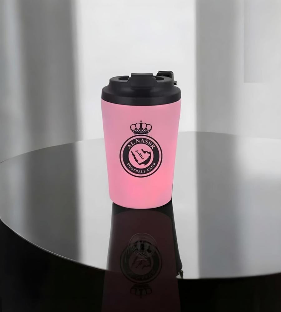 كوب نادي النصر الوردي
