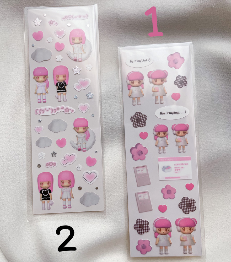 ‎ستيكرز ديكو 4 /   stickers deco Coraltree