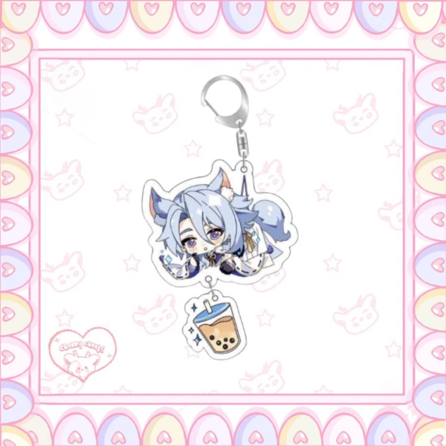 keychain genshin impact \ ayato