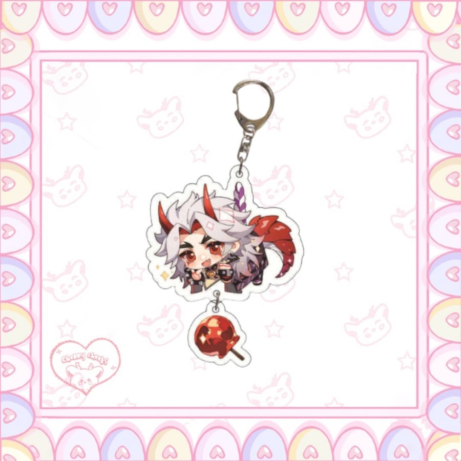 keychain genshin impact \ itto