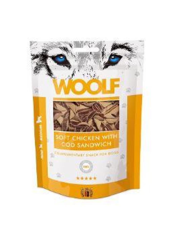 Woolf Chicken and Cod Sandwich Treats for Dogs