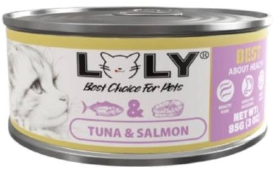 معلبات لولي تونا و سالمون بالمرق 85g