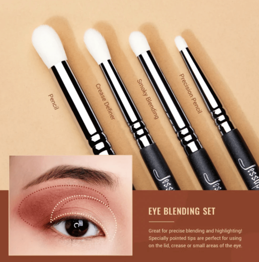 Professional blending brush set from Geesop 13 pieces T338