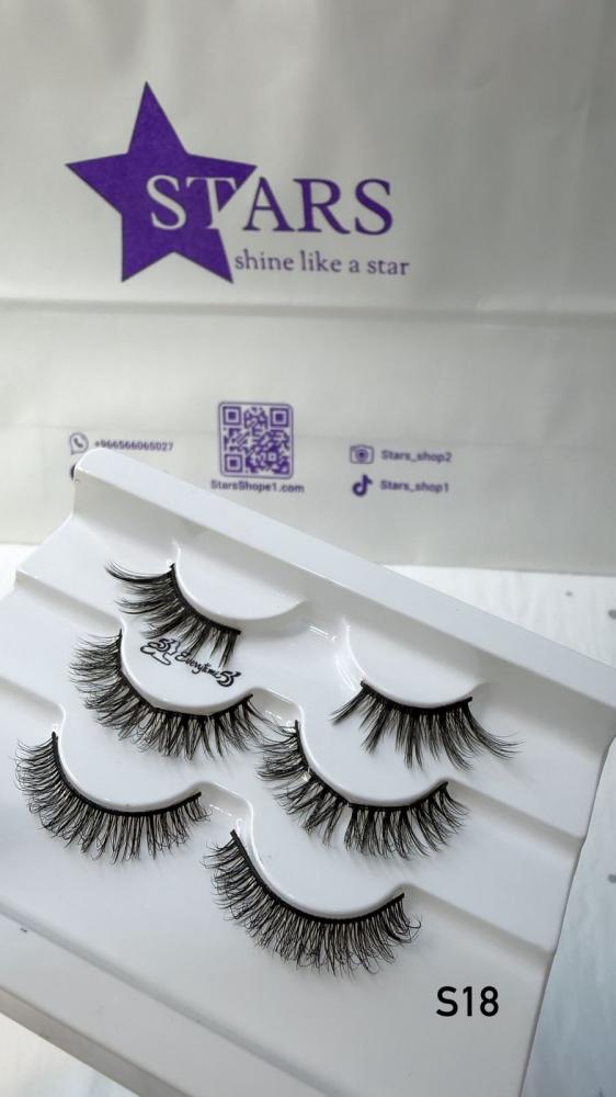 Eyelashes 3*1 from Everytime 3 – Professional Make-Up, model S18