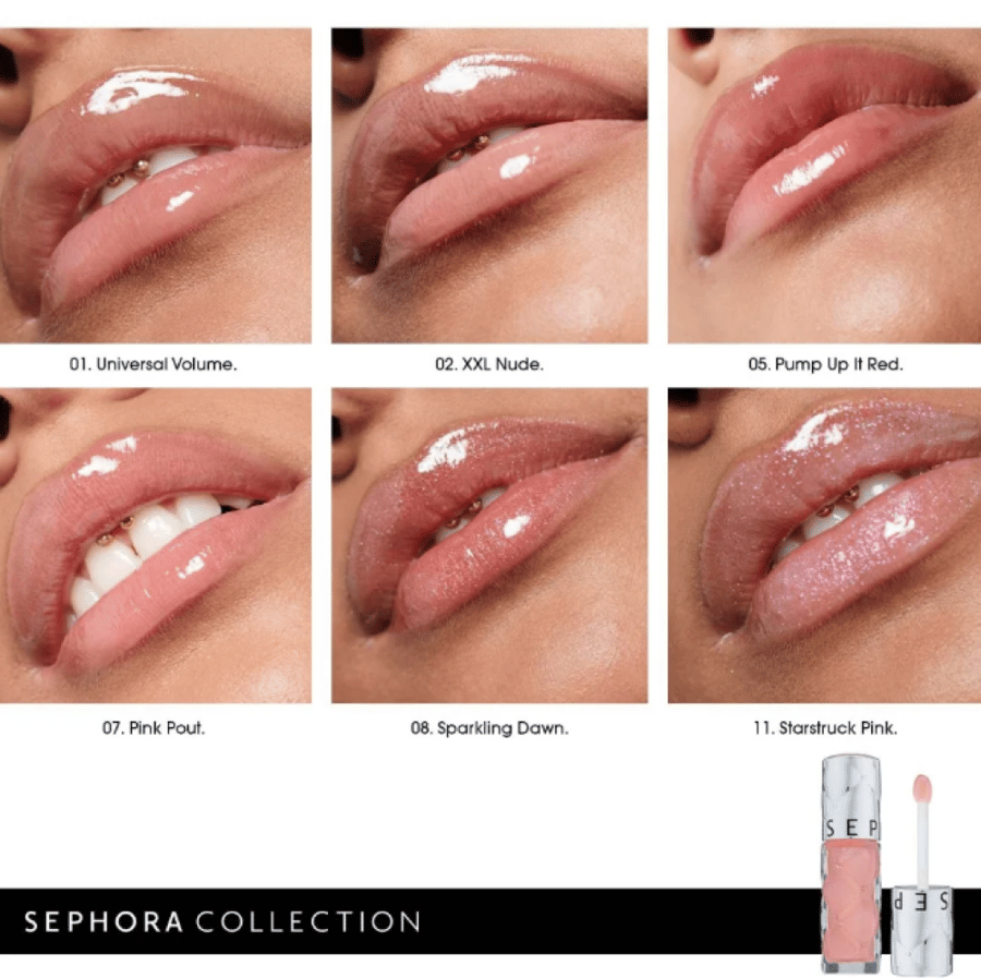 Sephora Lip Gloss Outrageous Plump Effect - 07 Pink Boot