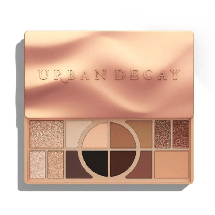Arben Decay palette eyeshadow Naiked shaded with warm tones