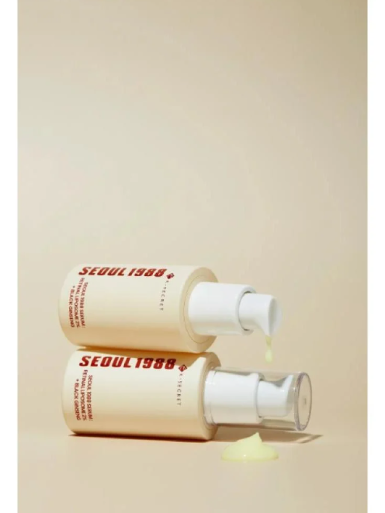 Seoul Serum 1988 with Retinol and Black Ginseng from KC Secret – 30 ml