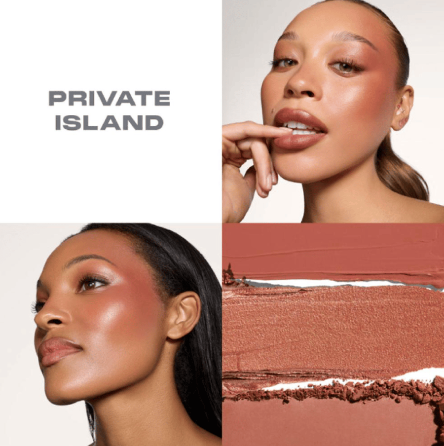 باليت مورفي تشيك ثريلز ثلاثي للوجه كريمي و باودر Private island