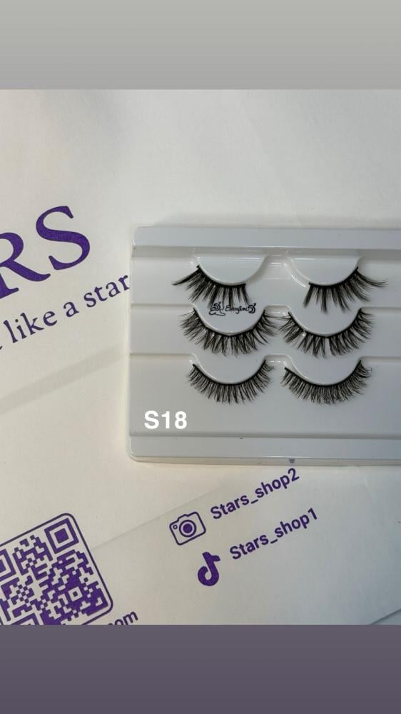 Eyelashes 3*1 from Everytime 3 – Professional Make-Up, model S18