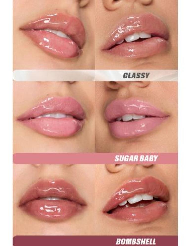 هدى بيوتي فو فيلر ملمع شفاه إكسترا شاين 02 شوغر بيبي Sugar Baby