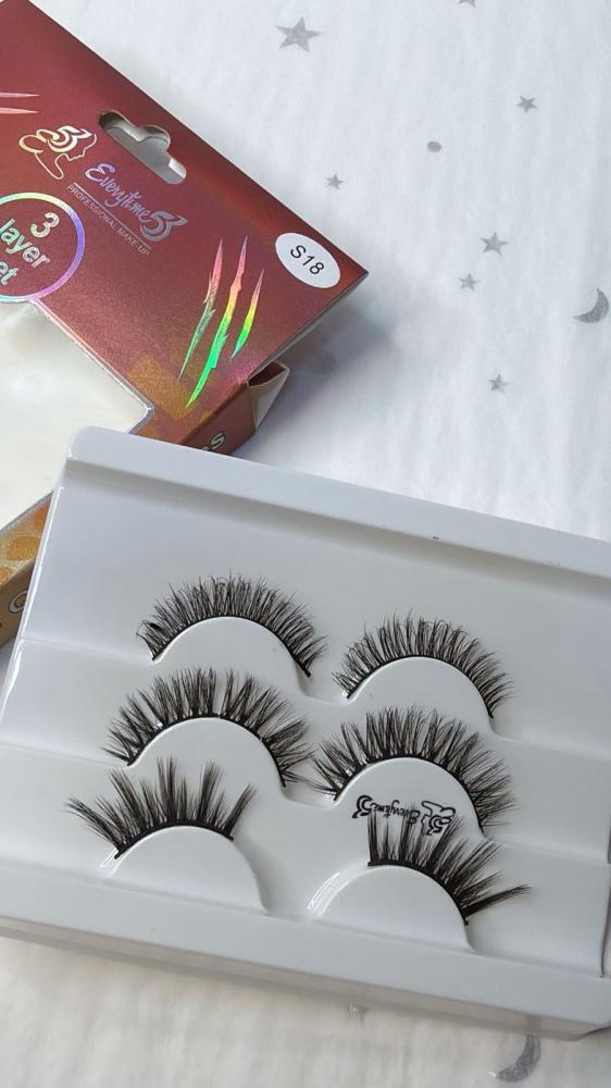 Eyelashes 3*1 from Everytime 3 – Professional Make-Up, model S18