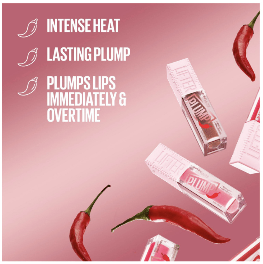 Maybelline Lipstick Gloss Lip Plumper and Enlarger Pink 003 Pink Sting