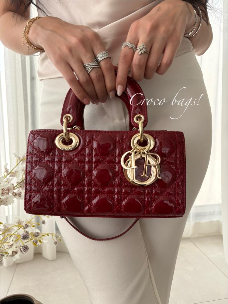 D joy bag - cherry red