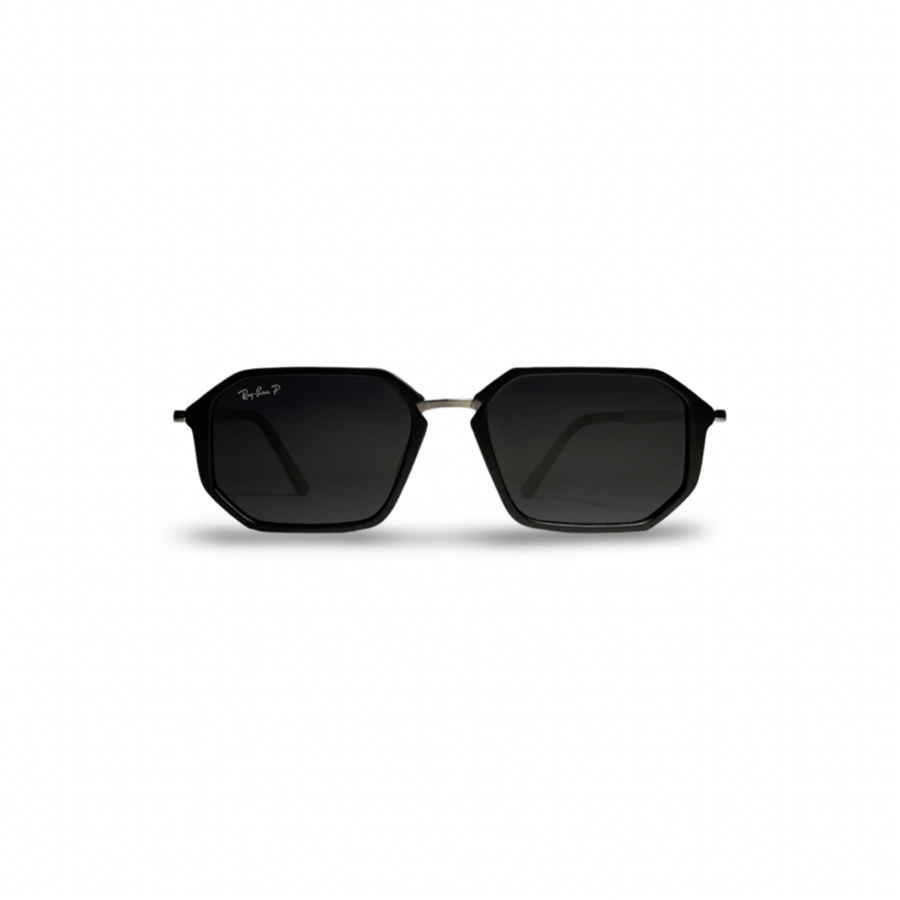 Ray-Ban Hexagonal Black Frame Sunglasses