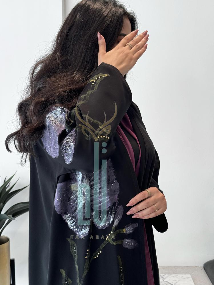 عباية كريب سبيشل رسم يدوي ، القصة استريت