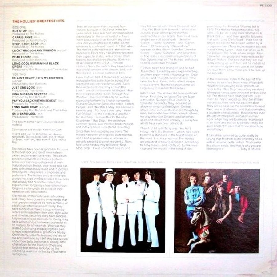 The Hollies' Greatest Hits