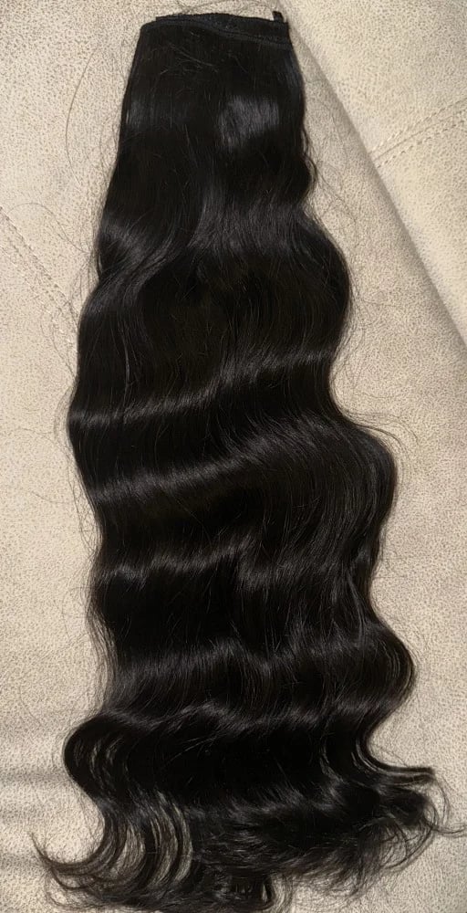 Natural Halo One Piece Clips Russian Raw | 100% Natural Color