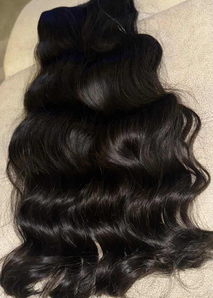 Natural Halo One Piece Clips Russian Raw | 100% Natural Color