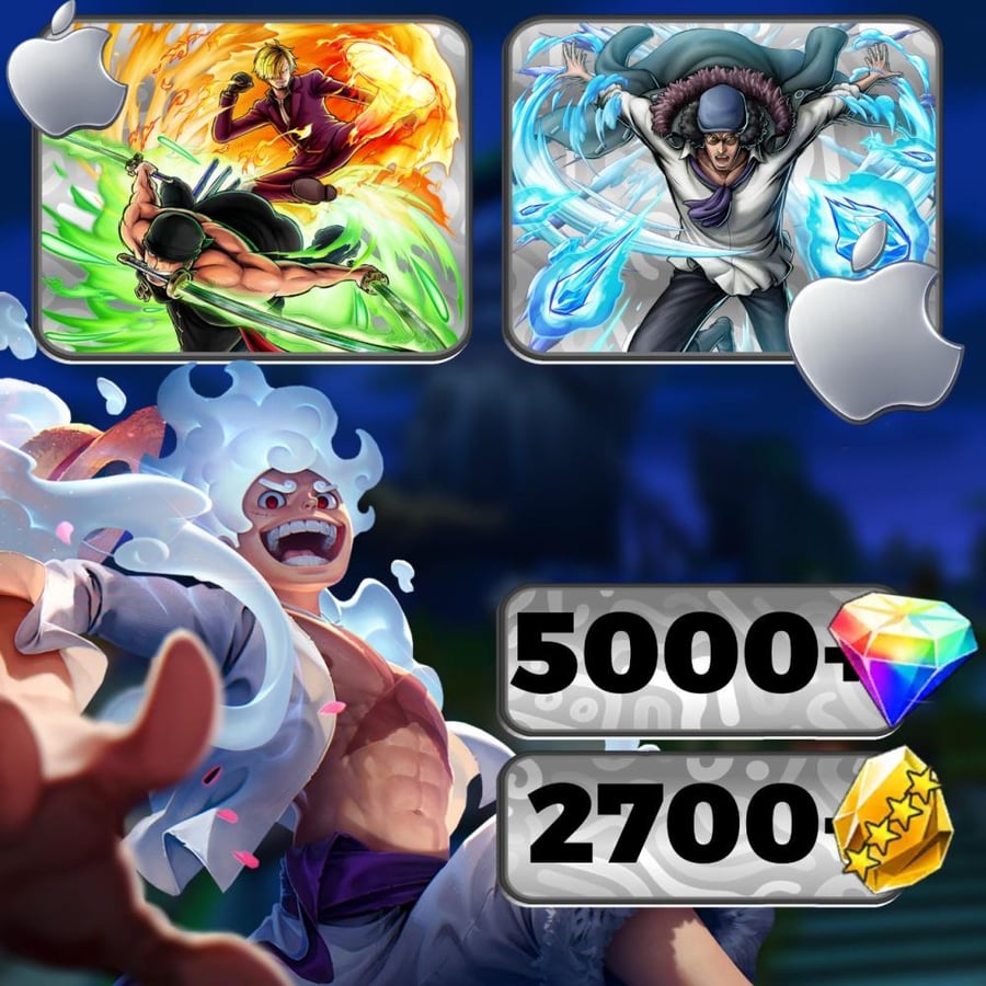 للايفون زورو سانجي - اوكيجي 5000 جوهره و 2700 حجر