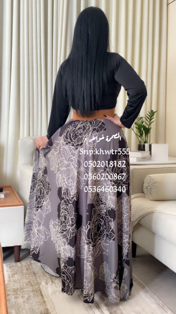 فستان كريب