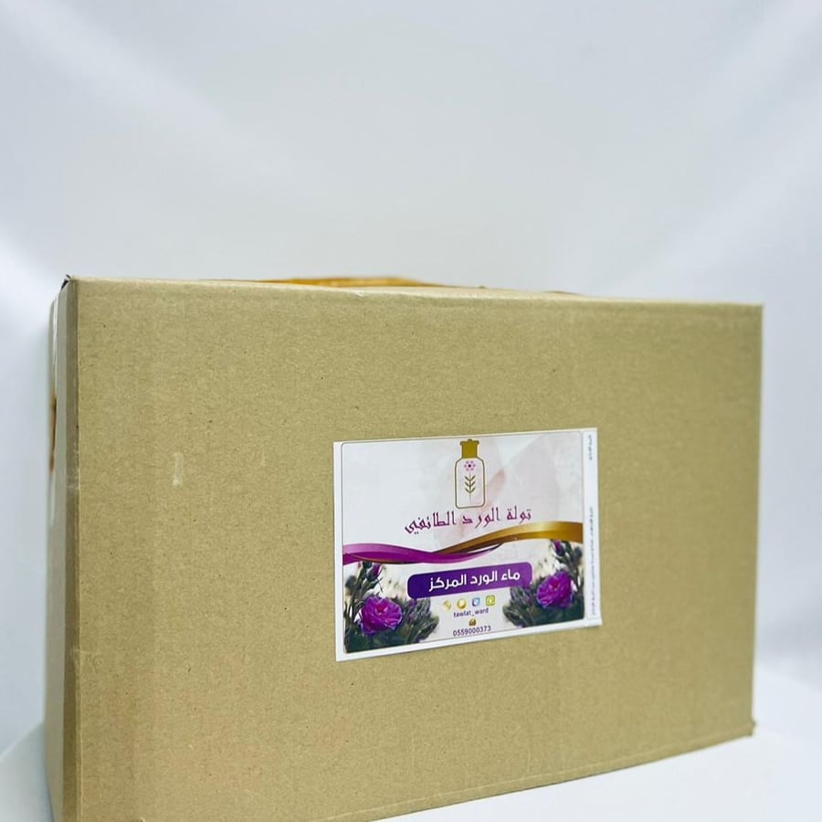 كرتون ماء ورد ( 24 قارورة )