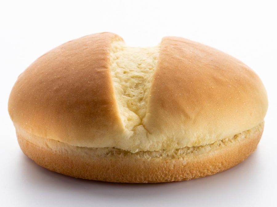 Burger Bun Potato Plain Slice 4.5"