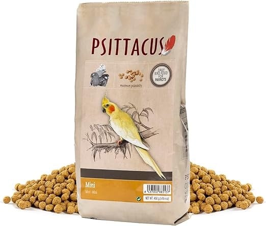 غذاء ببغاوات متوسطه فيشر روز كروان كنيور ميني سيتاكوس PSITTACUS MINI