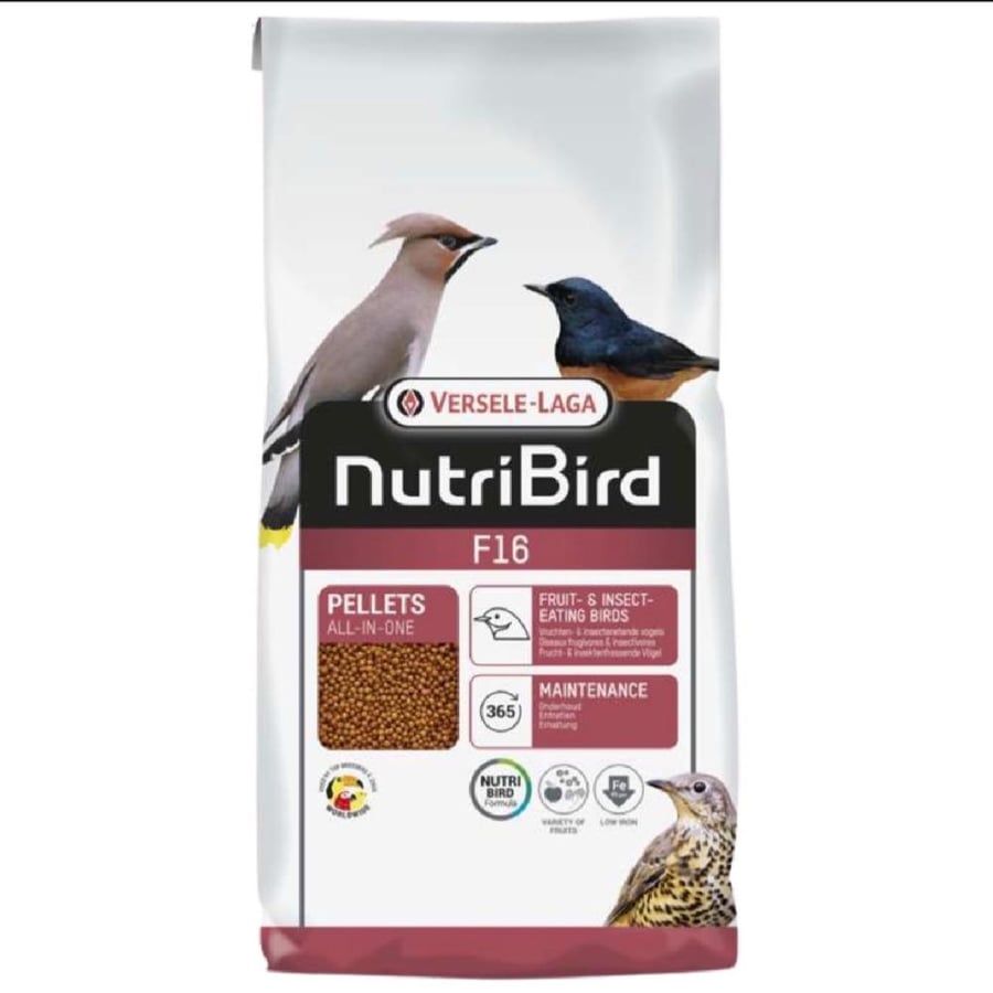 فيرسل لاقا NutriBird F16 غذاء الطيور Versele Laga NutriBird F16 Pellet