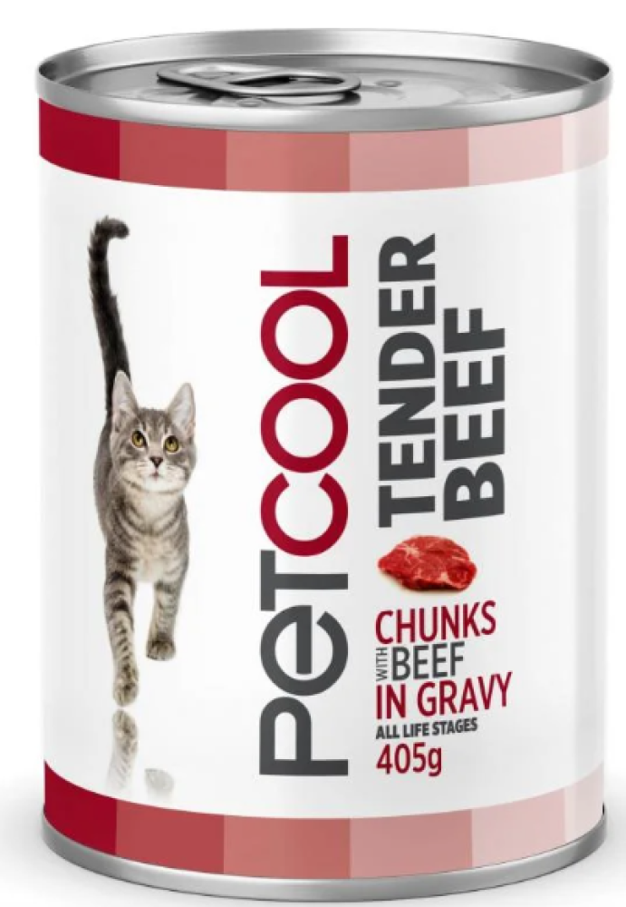 PeTCOOL بيت كول معلبات أكل قطط لحم