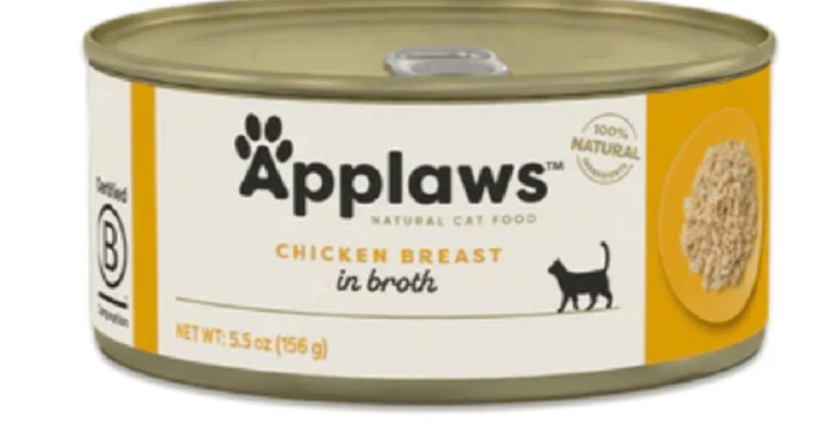 Applaws Cat Chicken Breast In Broth 156g ابلاوز معلبات طعام رطب للقطط - صدور دجاج في المرق 156gr