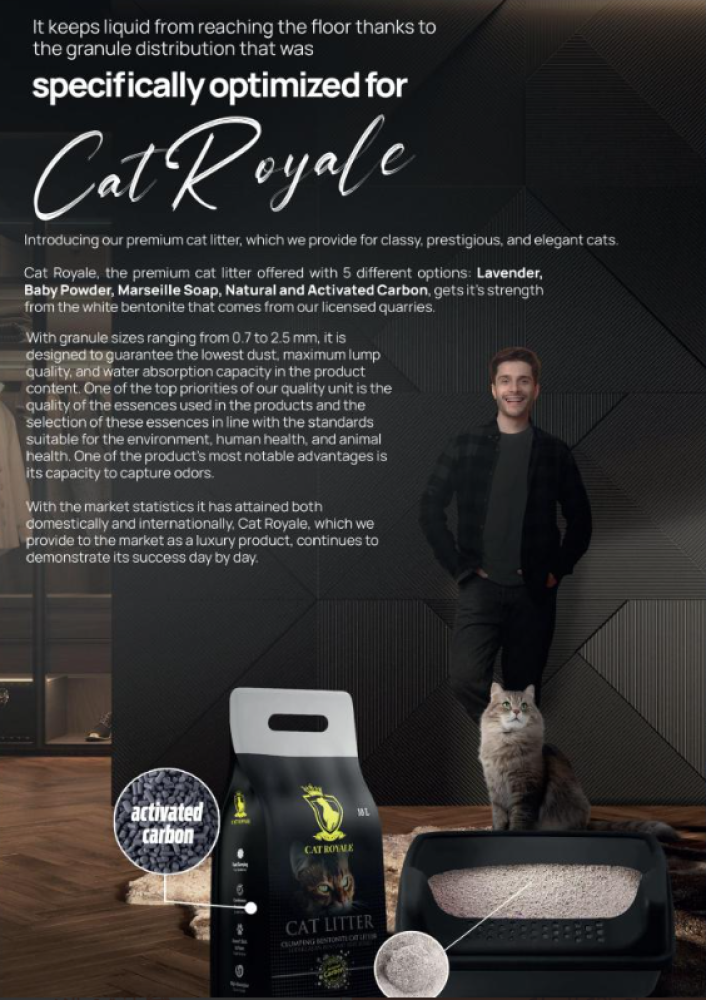 رمل قطط كات رويال صابون CAT ROYALE MARSEILLE SOAP SCETED