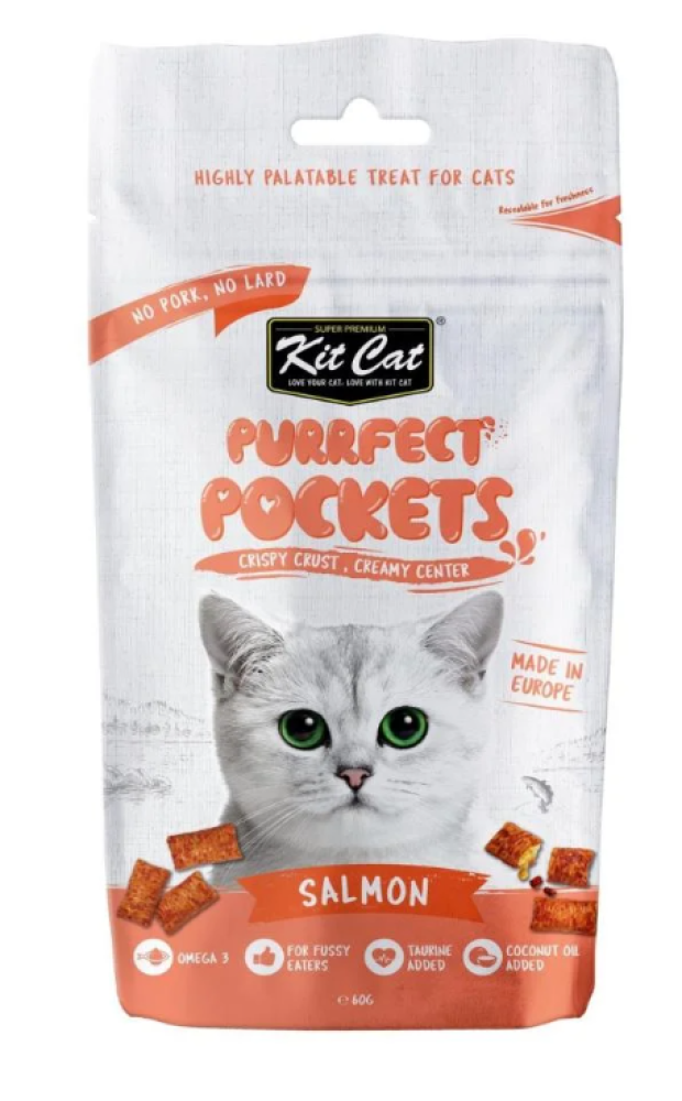 كت كات بيرفكت عبوة مكافآت قطط للقطط البالغة - نكهات متنوعة Kit Cat