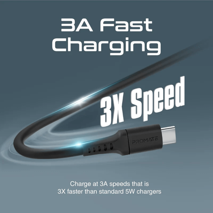 كيبل USB-A إلى USB-C فائق السرعة