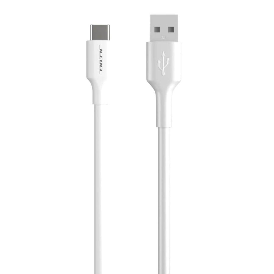 كابل شحن سريع 5 أمبير USB إلى USB-C جيبل بطول 1.2 متر أبيض