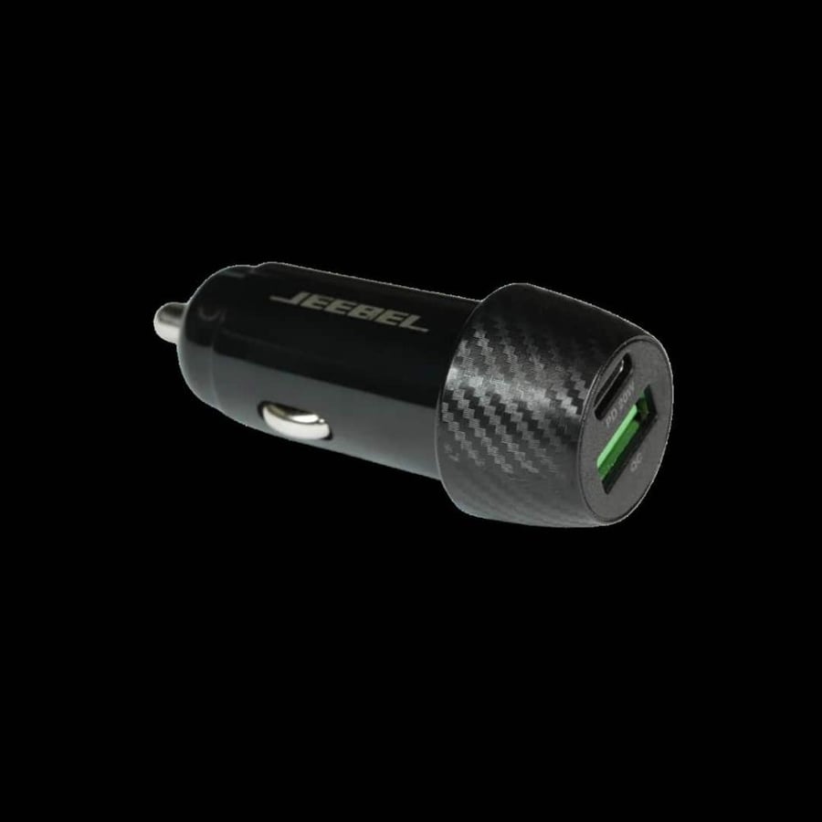 شاحن سيارة جيبل 38 واط بمنفذي USB-C وUSB-A – JE-B343