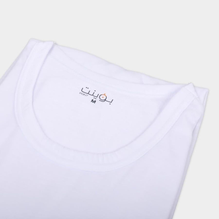 فانيلة بوينت رجالي نصف كم دائري