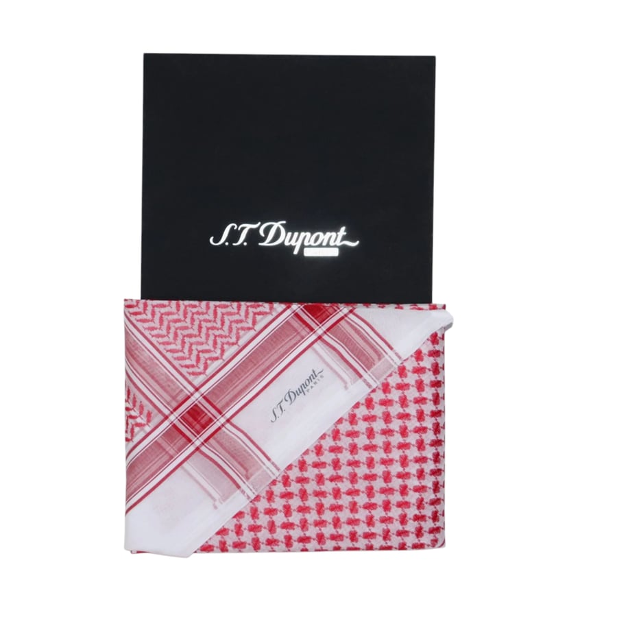 شماغ  اس تي ديبون S.T.Dupont أحمر 2026