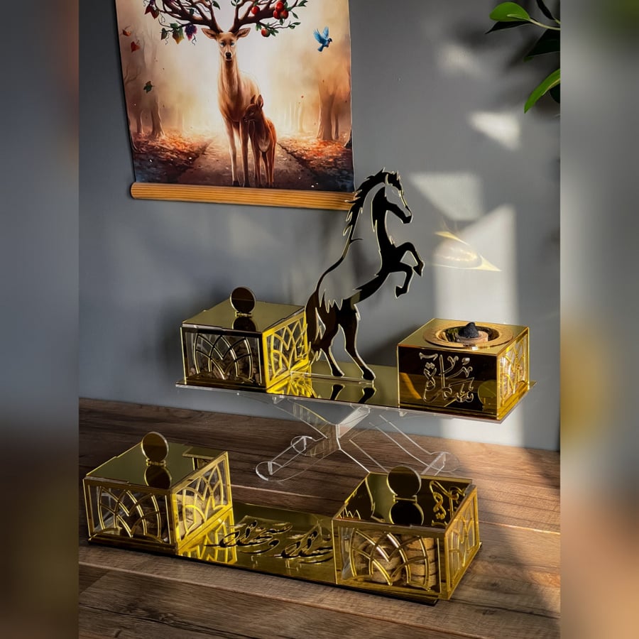 مبخرة ذهبية