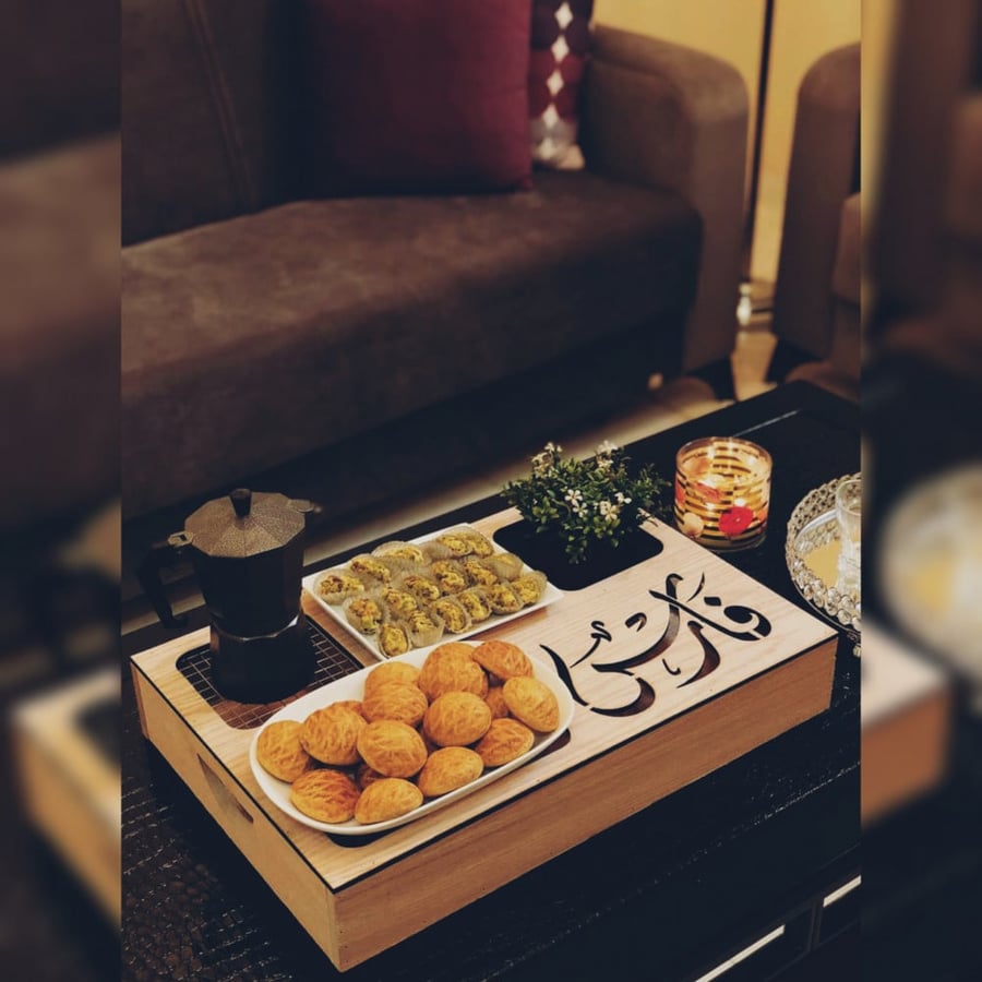 صواني خشبيه
