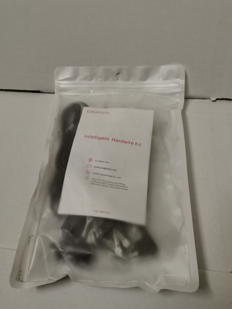 ظفيرة (هاردوير-hardware) من شركة ddpai لتوصيل الكاميرا على علبة الفيوزات لتفعيل وضع موقف السياره 24 ساعةمناسب لكاميرا z40 و z50 و mini 5