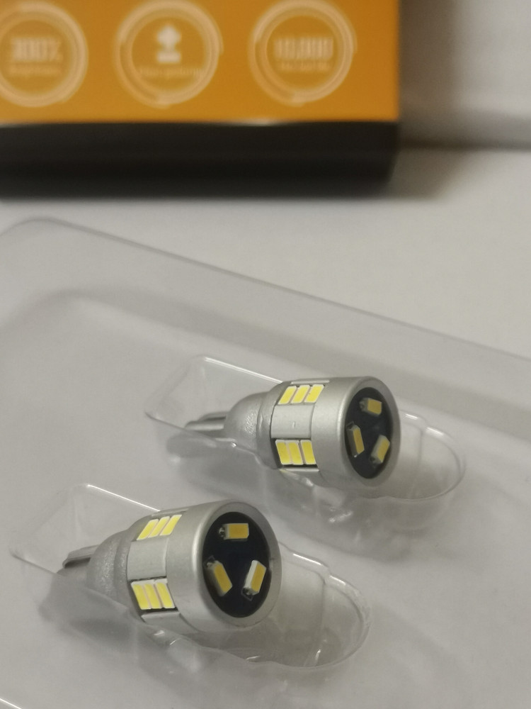 لمبات LED مقاس T10 درجة اللون 6000k